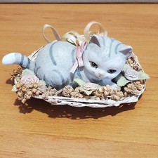 Figurine chat gris d'occasion  Montaigu