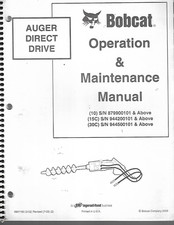 Bobcat auger direct for sale  Pendergrass