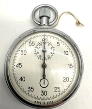 Ussr stoppuhr soviet gebraucht kaufen  Gaildorf