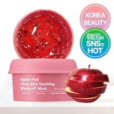 DAISO Korea SUNGBOON EDITOR Máscara de Lavagem Calmante para Pele Casca de Maçã 100g, usado comprar usado  Enviando para Brazil