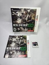 Metal Gear Solid 3D Snake Eater (Nintendo 3DS) Completo na Caixa Novo Na Caixa com Recibo  comprar usado  Enviando para Brazil