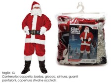 Vestito babbo natale usato  Rende