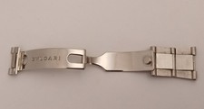 Genuíno Bvlgari Diagono S.Steel relógio fecho de implantação com elos 15mm e 16.5mm comprar usado  Enviando para Brazil