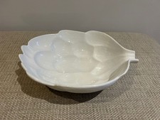 Artichoke bowl white for sale  LIPHOOK