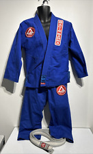 GRACIE BARRA Equipe GB Edition Lite Kimono Brazilian Jiu-Jitsu Gi Youth Y5 Azul comprar usado  Enviando para Brazil