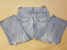 Nova calça jeans American Eagle Outiftters anos 18 90 bota mãe alargamento largo comprar usado  Enviando para Brazil
