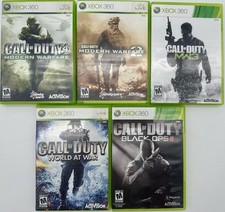LOTE de jogos COD Call Of Duty Black Ops II 2 Modern Warfare 3 World At War XBOX 360, usado comprar usado  Enviando para Brazil