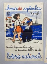 Affiche loterie nationale d'occasion  Créteil