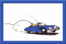 Franquin affiche spirou d'occasion  Bordeaux-