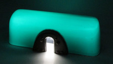 shade green lamp white for sale  Sanbornville