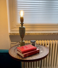 Antike alabaster tischlampe gebraucht kaufen  Dorfen