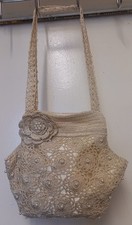 Ivory vintage crocheted for sale  SHEFFIELD