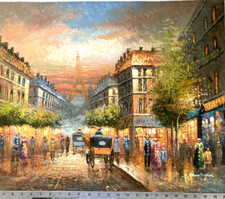 Paris street scene for sale  Indianapolis