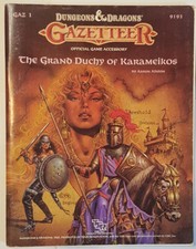 Usado, TSR D&D Gazetteer O Grão-Ducado de Karameikos 9193 comprar usado  Enviando para Brazil