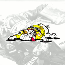 Adesivo Valentino Rossi BullDog decalque de vinil #5 motogp dog adesivi autocolante  comprar usado  Enviando para Brazil
