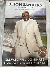Usado, ASSINADO DEION SANDERS AUTOGRAFADO Livro ELEVAR E DOMINAR AUTÓGRAFO NFL AUTO comprar usado  Enviando para Brazil