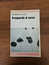 Maurizio calvesi avanguardia usato  Brescia