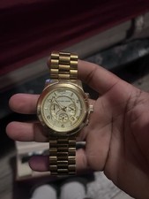 Relógio masculino Michael Kors MK8077 ouro aço inoxidável cronógrafo quartzo analógico comprar usado  Enviando para Brazil