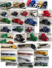 Trator/reboque 1/87 Norscot 389, Tonkin Kenworth T800/W900 Peterbilt 367 sem caixa comprar usado  Enviando para Brazil