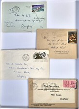 Gt. 4x Sobres de Dirección Estampados de Gran Bretaña Reina Isabel II Estampillas Pre-Decimales segunda mano  Embacar hacia Mexico