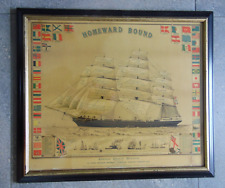 Sailing ship homeward for sale  WEST MOLESEY