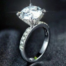 Solitaire moissanite engagemen for sale  Plainsboro