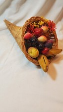 Wicker vintage cornucopia for sale  Glencoe