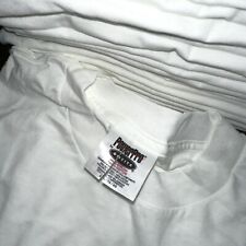 Antiga Camiseta Oneita XL Branca em Branco Anos 90 Rap Básica Ponto Único LOTE DE CAMISETA DISPONÍVEL comprar usado  Enviando para Brazil