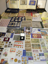 Sammlung münzen banknoten gebraucht kaufen  Aachen