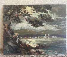 Tableau signé peinture d'occasion  Martigues