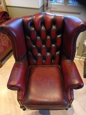 Vintage oxblood leather for sale  LEEDS