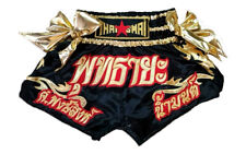 Shorts de kickboxing Buddhayah Muay Thai design bordado fantasia MMA K1 UFC esporte comprar usado  Enviando para Brazil