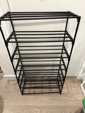 Sapateira de metal preto 8 camadas – Organizador independente, usado comprar usado  Enviando para Brazil