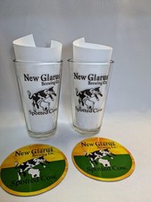 2 novos copos de cerveja Glarus Spotted Cow e 2 magnéticos de geladeira  comprar usado  Enviando para Brazil
