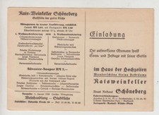 Werbe karte ratsweinkeller gebraucht kaufen  Frankfurt (Oder)