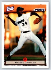 1995 Best #44 Marino Santana Riverside Pilots cartão de beisebol comprar usado  Enviando para Brazil