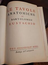 Tavole anatomiche bartolomeo usato  Potenza
