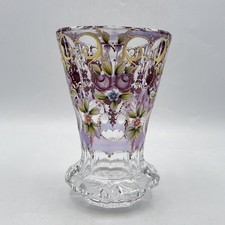 Vase cristal soufflé d'occasion  Montbrison
