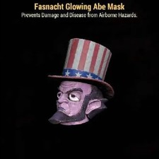 Glowing abe mask usato  Prato Sesia