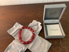 Bracelet perles rouge d'occasion  Baccarat