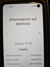 Samsung galaxy s10e usato  Fiumicino