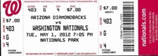 2012 full ticket for sale  Camp Hill