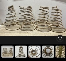 Lote de (9) 6” Vintage Rústico Tornado Caixa de Cama de Aço Molas Bobina de Mola Steampunk comprar usado  Enviando para Brazil