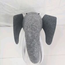 Elephant felt head for sale  Melrose Park