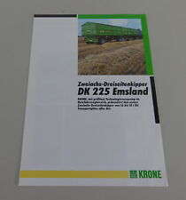 Prospekt krone dreiseitenkippe gebraucht kaufen  Jever