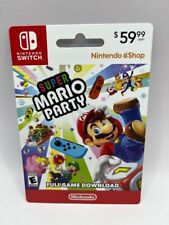 Mario Party Superstars Nintendo Switch eShop Juego Descarga Tarjeta SIN VALOR JUEGO segunda mano  Embacar hacia Argentina