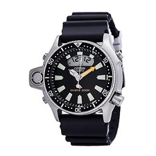 Citizen Orologio Aqualand I 200mt Nera Cinturino Silicone JP2000-08E comprar usado  Enviando para Brazil
