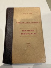 Homeopathie clinique matiere d'occasion Homeopathie clinique matiere d'occasion  Écully