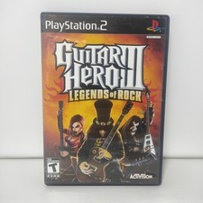 Guitar Hero III 3 Legends of Rock (PlayStation 2 PS2) CIB COMPLETO E TESTADO, usado comprar usado  Enviando para Brazil