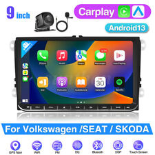 Rádio GPS navegação 2+32GB 9"" Android 13 carro estéreo carplay para VW Jetta Passat comprar usado  Enviando para Brazil